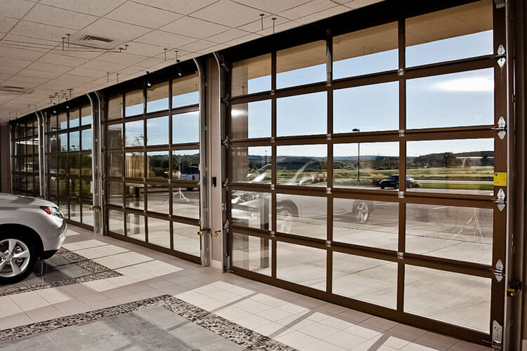 Haas Aluminum Garage Door Madison Wi, Commercial Grade Glass Garage Doors