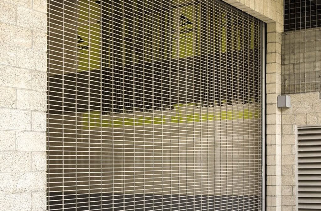 Rolling Security Grilles Put Areas Off Limits